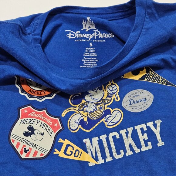 Disney Parks Mickey T-Shirt 2-Pack NWT – Adult L & S Blue Graphic - Picture 4 of 6